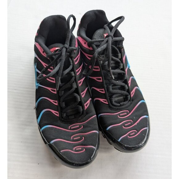 Nike Air Max Plus Miami Vice Size 8.5 READ Black Pink Blue CI2368-001 Sneakers - Picture 1 of 11